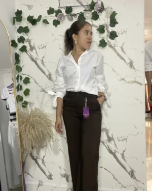 Pantalón sastre liso