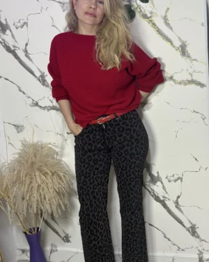 Pantalón animal print