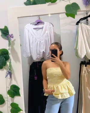Blusas bolero.
