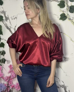 Blusa satén